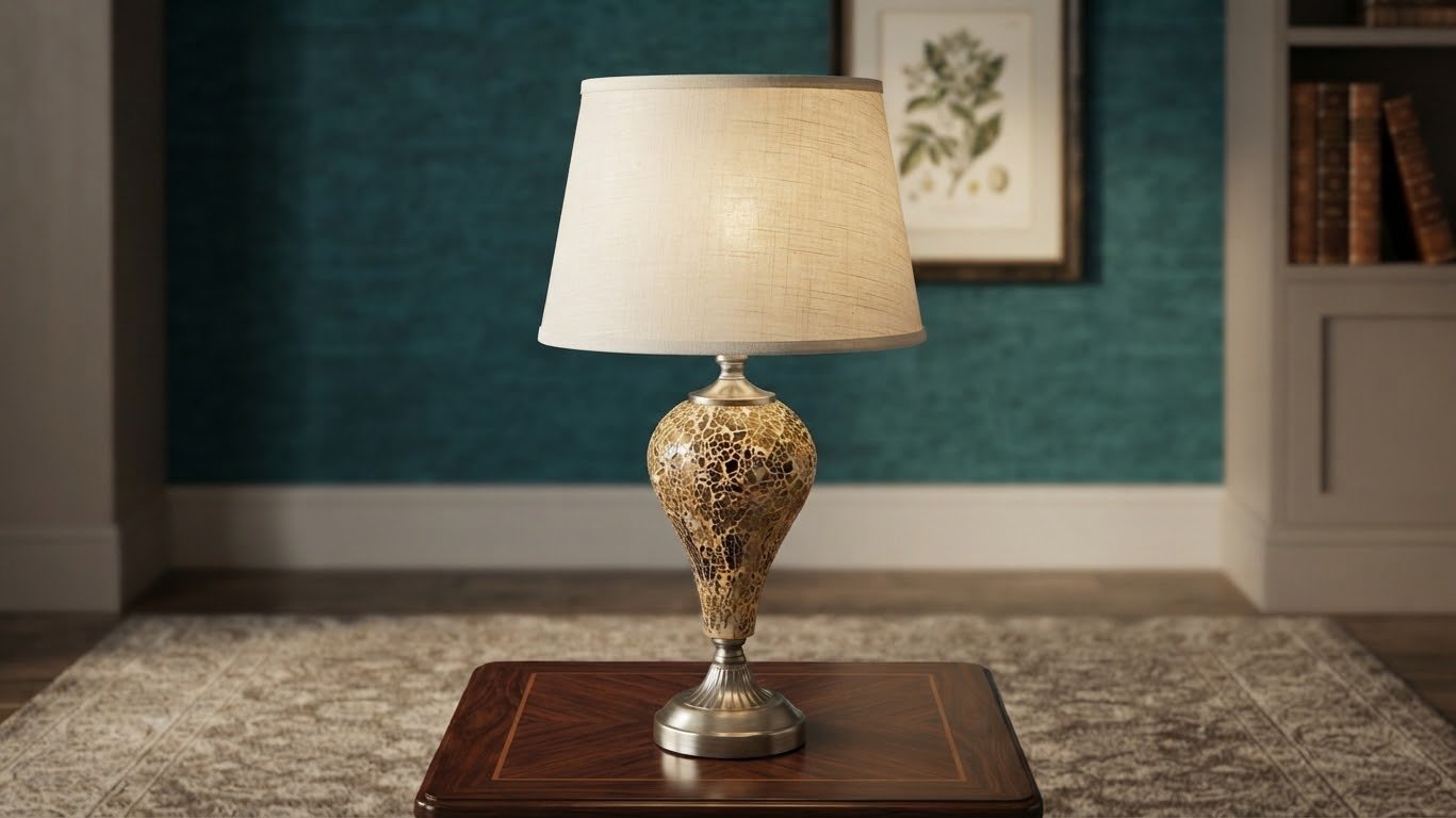 Mosaic Accent Table Lamp