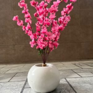 Pink Blossom Ceramic Pot Arrangement