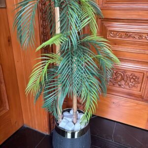 Artificial Potted Areca Palm Plant